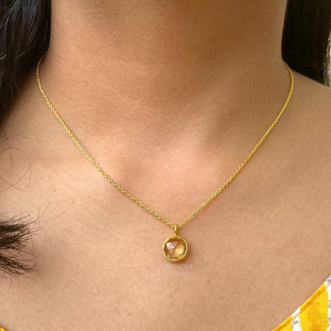 Gold Citrine Necklace - November, Birthstone, personalized, classic, yellow,  oval, jewelry, birthday | Beautiful jewelry, Citrine necklace, Jewelry